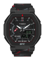 นาฬิกาข้อมือผู้ชาย UFC Colossus Fight Week รุ่น TW2V85300 สายซิลิโคน สีดำ