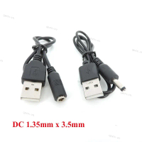 Mirco USB Charging Cable 3.5x1.35mm DC Power Supply Adapter Charger DC jack Plug Extension Line cord