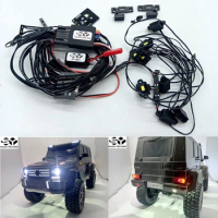 SY-RC OneLine-TRX4 G500 LED Light Kit for 1/10 Traxxas TRX-4 TRX6 Benz G500 G63 4×4² Body