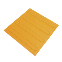 【工具網】黃色條狀 引導磚 指引磚 塑膠墊 行人專用道 塑膠地磚 路面貼 人行道設計 導盲磚 180-BR30YL