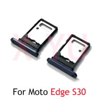 For Motorola Moto Edge X30 / S30 SIM Card Tray Holder Slot Adapter Replacement Repair Parts