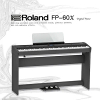 Roland FP-60x 數位鋼琴/套組/公司貨保固/黑色