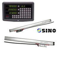 SINO KA600-1900mm Linear Scale Glass Sensor 3-Axis DRO Digital Read Out Display For CNC Milling And Lathe