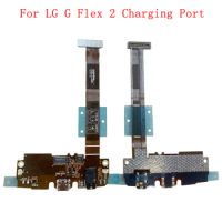 USB Charging Port Connector Board Parts Flex For LG G Flex 2 F510 H955 Charging Connector Flex Cable Replacement Part