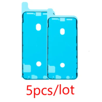 5pcs/lot Waterproof Sticker For iPhone 12 11 Pro Max XS 7 8G 6S Plus 3M Adhesive Pre-Cut LCD Screen Frame Tape Repair Parts
