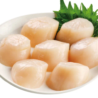 【元家】日本北海道 生食級干貝 4S等級(1KG/盒 原裝進口 單入)