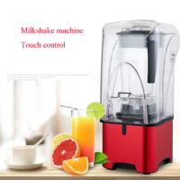 Quiet commercial professional bar smoothie blender Mixer Juicer with sound cover Ice crusher soya bean Smoothie machine juicer