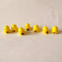 10PCS Mini Slime Charms Resin Animals Cartoon Cute Chick Slime Accessories Making Supplies For Home Decoration