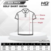 Baju Polo Shirt Swiss Tech Golf Polyester DriFit Premium Quality HQ#16 M