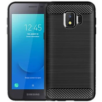 Anti Shock Case For Samsung J2 Core Galaxy Pure Shockproof Silicone Cover For Galaxy J2 Pro 2018 Carbon Fiber Cases