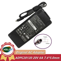 Original ADPC20120 20V 6A 120W AC Power Adapter for AOC AG322QC4 Curved Monitor BENQ EX3203R EX3501R EX3501-T Monitor Charger