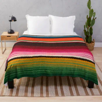 BEAUTIFUL MEXICAN SERAPE Throw Blanket Single Blanket Designer Blankets