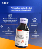 SILEX Cough Syrup 100ML Melegakan Batuk Berdahak, Tenggorokan, dan Pilek
