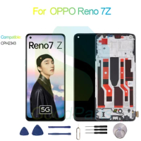 For OPPO Reno 7Z Screen Display Replacement 2400*1080 CPH2343 Reno 7Z LCD Touch Digitizer Assembly