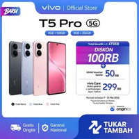 [ONLINE EXCLUSIVE] vivo T5 Pro 5G - Dimensity 7400-Turbo 5G + UFS 3.1, 6500 mAh + 90W FlashCharge, O