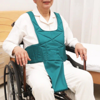 [加恩輔具]輪椅安全約束背心(輪椅防滑帶 固定帶 安全帶 束縛帶 輪椅約束衣 防下滑 防前傾 輔具)