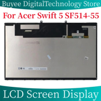 Original 14.0 Inch For Acer Swift5 SF514-55 Assembly With Frame LCD Digitizer With Touch Laptop LCD Screen Assembly With Board
