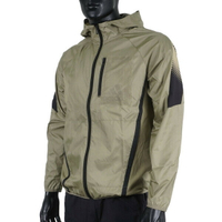 Adidas M Seaso WB [H28803] 男 外套 連帽 運動 健身 休閒 防風 機能 穿搭 愛迪達 卡其