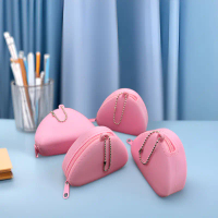 2025 Japanese Style 2025 New Silicone Coin Purse Niche Design Women's Coin Wallet Simple Lightweight