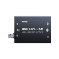 REAL 4K30 SDI HDMI HDR Video Capture box ezcap327 USB Cam Live