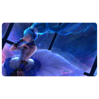 Board Game DTCG Playmat Table Mat Size 60X35 cm Mousepad Play Mats Compatible for Digimon TCG CCG RPG MTG MGT