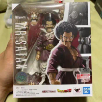 100% Original Bandai Sh Figuarts Shf Dragon Ball Mr Satan Action Figures Anime Model Toys Figura Pvc Gift In Stock