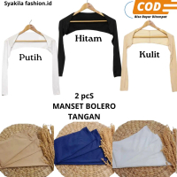 PAKET 2PCS MANSET BOLERO TANGAN MANSET BOLERO TANGAN SAMBUNG handsock