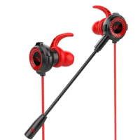 G20 Wired 3.5mm Plug Dynamic Gaming Earphones with Microphone for Phones/PC Wired Headphones