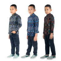 Batik Anak Lengan Panjang Baju Anak Baju Couple Anak
