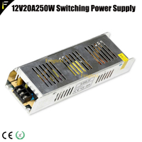 [Hivero] ไฟ LED Strip DIY Part Power Supply 60w5a 120w10a 200w16.7a 360w30a 12V DC Switch Power Source Supply Transformer Small Size