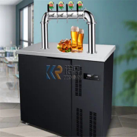 Commercial Beer Cooling Machines Refrigeration Equipment Keg Cooler Beer Tower Dispenser Kegerator Equipment