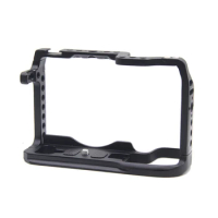 DSLR Camera Cage With 1/4 Thread Holes For Canon EOS RP Feature For Magic Arm Microphone Fill Light Attachment