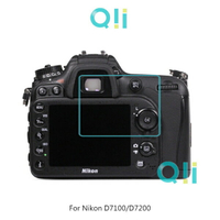 【愛瘋潮】Qii Nikon D7100/D7200/D5200 螢幕玻璃貼(兩片裝)【APP下單最高22%點數回饋】