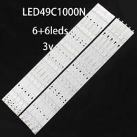 LED Backlight strip For 49" TV LED49C1000N LED49C1080N LB49002 49D1000 49C1000 LED49C2000 RF-AC490E30-0601R RF-AC490E30-0601L