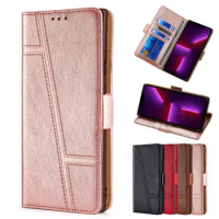 Luxury PU Leather Wallet Case For TCL Stylus 40R 403 405 406 408 40 SE XE 40X 305i 5G Flip Phone Cover Bags With Picture Frame