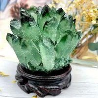 天然水晶水晶簇擺件水晶原石消磁觀賞晶簇風水桌面工藝品批發