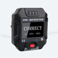 Mestek Digital Display Socket Tester Power Socket Wiring Detection Wall Plug Breaker Finder RCD Test Socket Detector EU/US/UK