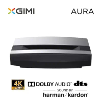 結帳再折★【XGIMI 極米】AURA Android TV 4K超短焦智慧雷射電視 投影機 極短距投影