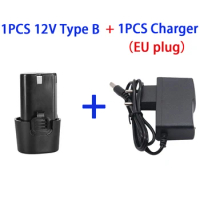 12V 1300-1500mAh Lithium Battery 18650 Li-ion Battery Power Tools accessories For Cordless Screwdriver Electric Drill Battery