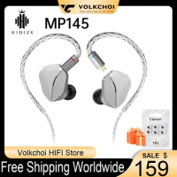 Hidizs MP145 HIFI Earphone Ultra-large Planar Magnetic HiFi In-ear Earbuds Monitors with Detachable 