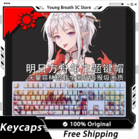 Custom Diy Arknights Hentai Keycaps Mechanical Keyboard Kit Keycap Light Transmission 108Key PBT Keycap Set PC Gamer Accessories