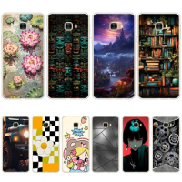 S3 colorful song Soft Silicone Tpu Cover phone Case for Samsung Galaxy C7/C7 Pro/C9 Pro