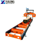 YG Large Log Sawmill Portable Sawmill Multiple Sawmill Bandsaw for Wood Working and Board Cutting Band Saw