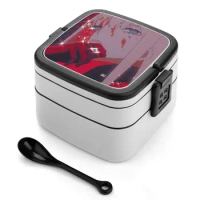 Zero Two Anime 3 Bento Box Compartments Salad Fruit Food Container Box Zero Two Zero Two Darling In The Franxx Darling In The