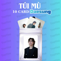 Túi mù gồm 10 card Daesung bo góc không trùng TooYoo CARD0216