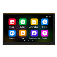 Bảng phát triển ESP32 P4, Màn hình 7 inch, Màn hình cảm ứng 7 inch, Tích hợp trên bo mạch, ESP32-C6