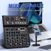 TKL professional 4-channel Digital mixer 99DSP 48V Bluetooth DJ sound USB interface home