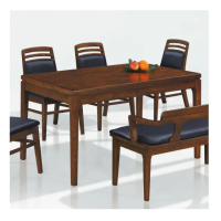 【MUNA 家居】優尼克4.5尺全實木餐桌/不含椅(休閒桌 餐桌 桌子)
