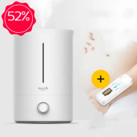 deerma 5L Air Humidifier for Baby Family Pregnant in Bedroom Office AC ON Air Purify Moisturizer F628 350ml/h