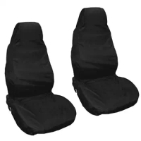 Seat Cover Universal Waterproof 2Pcs Car Auto Van Heavy Duty Protector Case